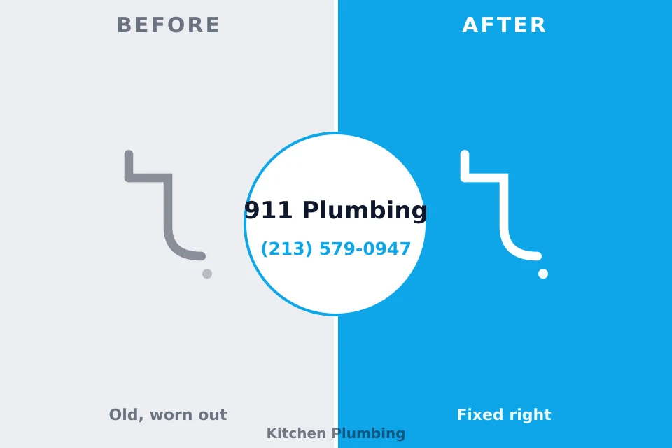 Before and after: plumbing company North Hobbs, NM